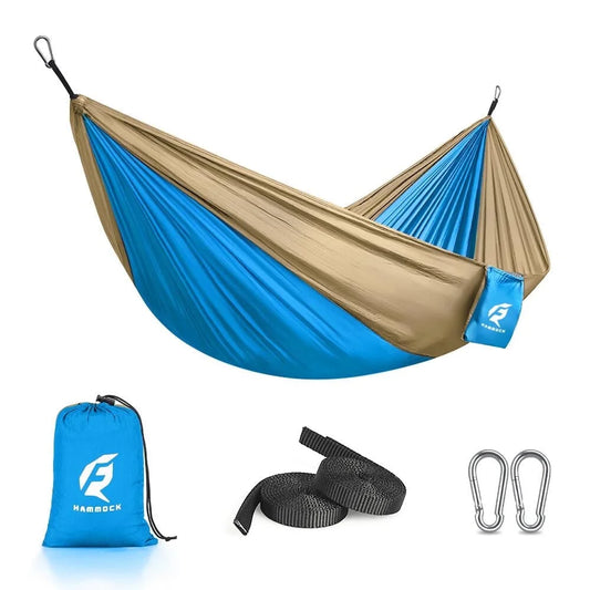 Portable Camping Hammock – Lightweight 330lb Capacity for Hiking & Backpacking