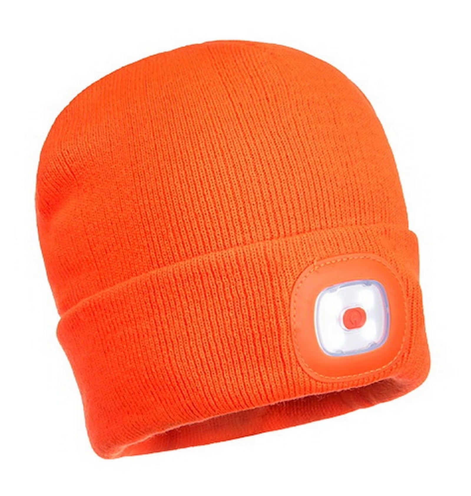 LED Beanie Hat – USB Rechargeable Headlight for Camping & Hiking