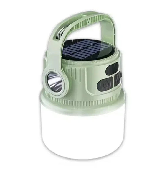 Solar Rechargeable LED Camping Lantern – Waterproof Lightweight for Outdoor Use