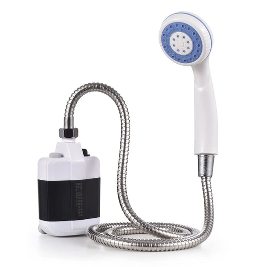 Portable Outdoor Shower Pump – USB Rechargeable for Camping, Hiking & Pet Cleaning