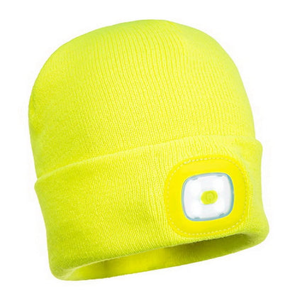 LED Beanie Hat – USB Rechargeable Headlight for Camping & Hiking