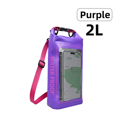 Waterproof Dry Bag – PVC Phone & Gear Protection for Rafting, Hiking & Boating