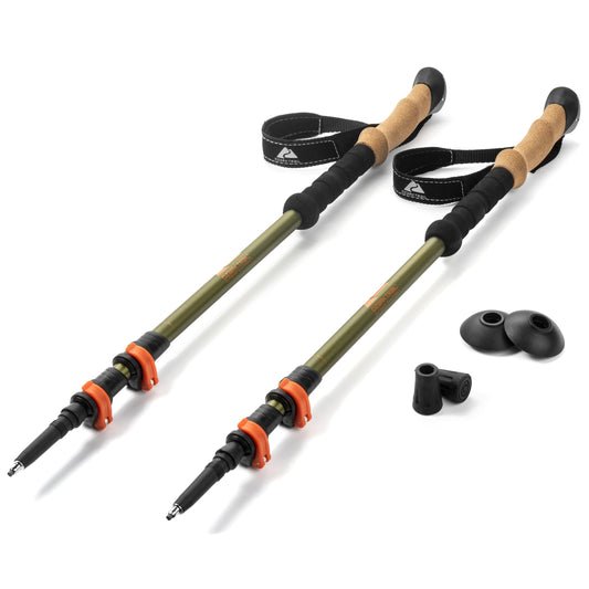 Adjustable Aluminum Trekking Poles – Quick-Lock Grip for Hiking & Backpacking