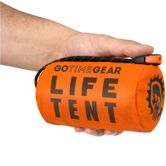 2-Person Emergency Survival Tent – Waterproof Thermal Shelter for Hiking & Outdoors
